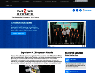 chiropractormooresville.com screenshot