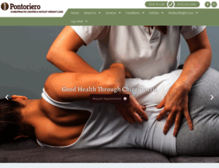 chiropractornutley.com screenshot