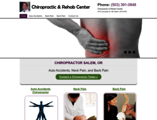 chiropractorsalemor.com screenshot