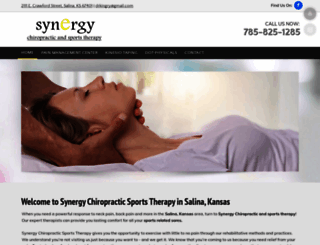 chiropractorsalinaks.com screenshot