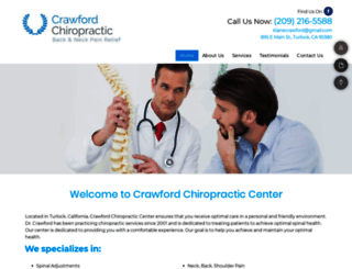chiropractorturlock.com screenshot