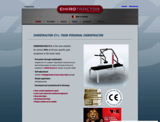 chirotractor.com screenshot