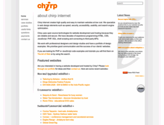 chirp.com.au screenshot
