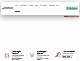 chirurgiaxestetica.it screenshot