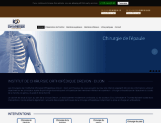chirurgie-dijon.com screenshot