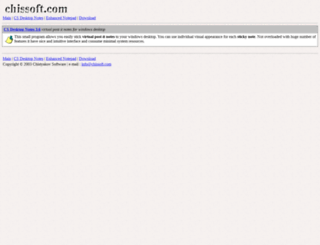 chissoft.com screenshot