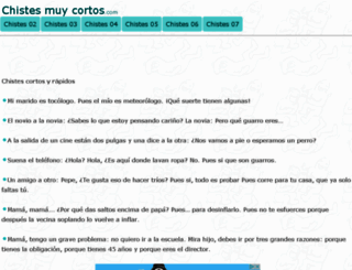 chistesmuycortos.com screenshot