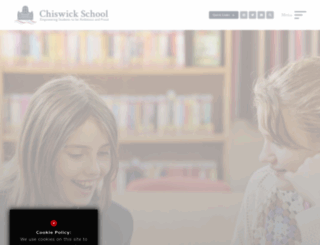 chiswickschool.org screenshot