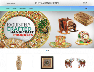 chitrahandicraftjaipur.in screenshot