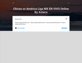 chivas-vs-americaen-vivo.blogspot.mx screenshot