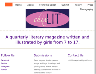 chixlitmagazine.com screenshot