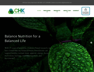 chknutrition.com screenshot