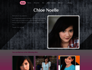 chloe-noelle.com screenshot