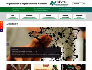 chlorofil.fr screenshot