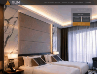 chm-hotels.com screenshot