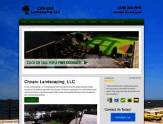 chnarolandscaping.com screenshot