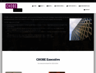 chobe.org.uk screenshot