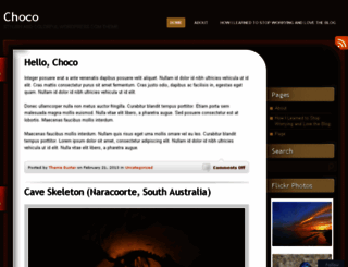 chocodemo.wordpress.com screenshot