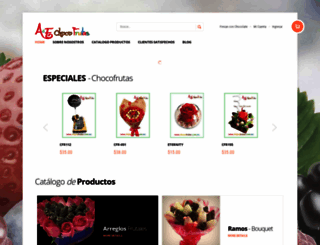 chocofrutas.com.ec screenshot