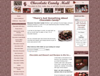 chocolate-candy-mall.com screenshot