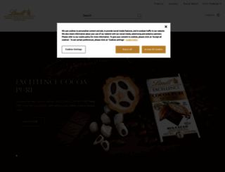 chocolate.lindt.com screenshot