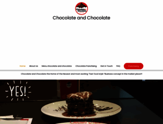 chocolateandchocolate.com screenshot