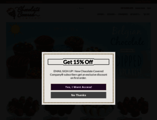 chocolatecoveredcompany.com screenshot