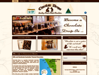 chocolatedrops.com.au screenshot