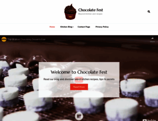 chocolatefest.org screenshot