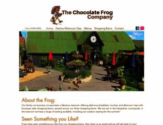 chocolatefrogfurniture.co.uk screenshot