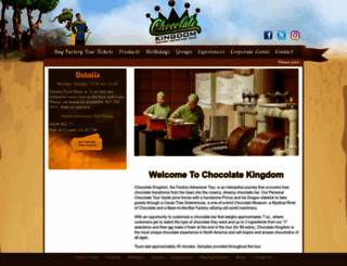 chocolatekingdom.com screenshot