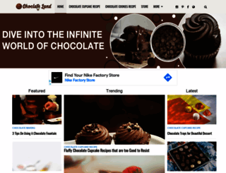 chocolateland.net screenshot