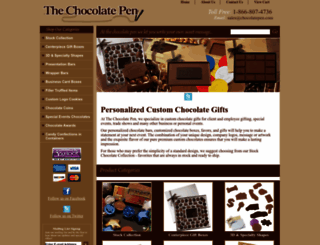 chocolatepen.com screenshot