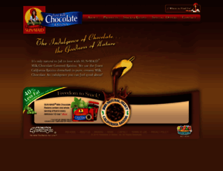 chocolateraisins.com screenshot