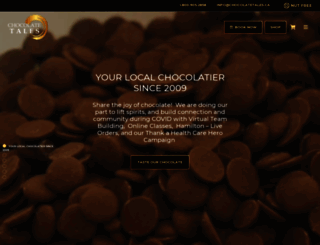 chocolatetales.ca screenshot
