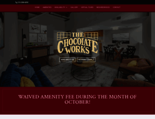 chocolateworks-living.com screenshot