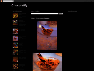chocolatify.blogspot.com screenshot