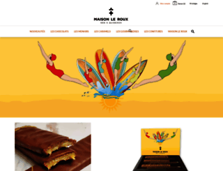 chocolatleroux.com screenshot