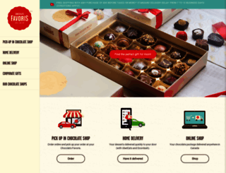chocolatsfavoris.com screenshot