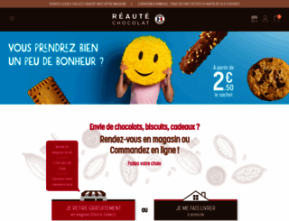 chocolatsrolandreaute.com screenshot