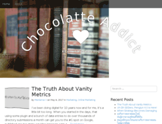 chocolatteaddict.com screenshot