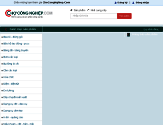 chocongnghiep.com screenshot