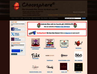 chocosphere.com screenshot