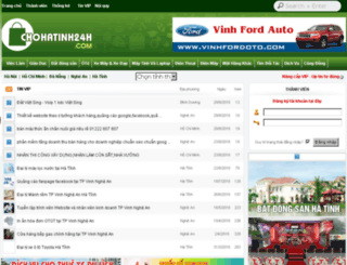 chohatinh24h.com screenshot