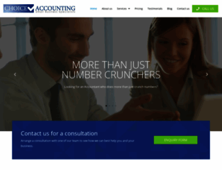 choice-accounting.com.au screenshot