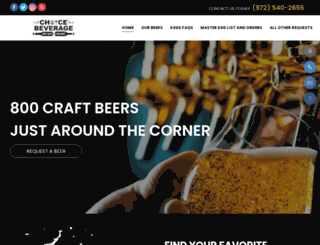 choicebeverage.net screenshot