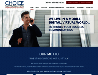 choicecommunicationsllc.com screenshot