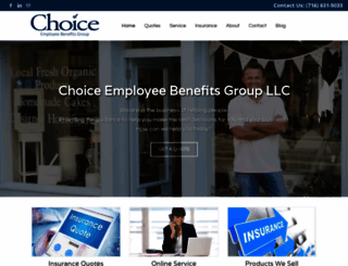 choiceemployeebenefits.com screenshot