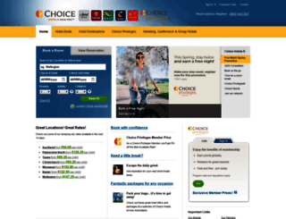 choicehotels.co.nz screenshot