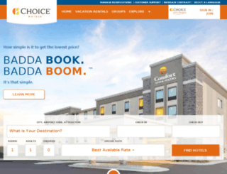 choicehotels.com screenshot